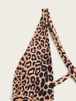 Leopard Criss Cross One Piece Swimsuit -Curated Swimwear 15617098574183339215 thumbnail 405x552