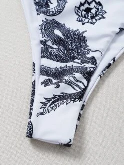 Chinese Dragon Bikini Set Triangle Bra & Thong Bottom 2 Piece Bathing Suit -Curated Swimwear 160031931554640e026ad60640bcdcab7097df974c thumbnail 405x552