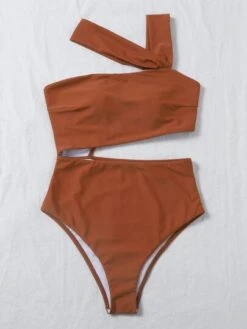 Cut-out Waist One Piece Swimsuit -Curated Swimwear 16040227368a06ac62d54164fed0e54c9f8238dbde thumbnail 405x552