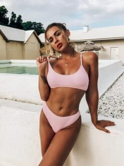 Textured Bikini Swimsuit -Curated Swimwear 1605150714d312651be634831f3beca7023a241626 thumbnail 405x552