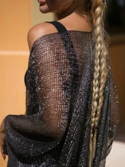 Bikinx Fringe Trim Glitter Kimono -Curated Swimwear 1610702567c0322e3d12daf4cfeea85d28a4d5707e thumbnail 405x552