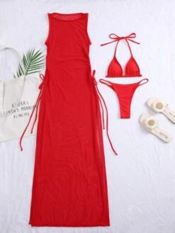 Mono Bikini Set Micro Triangle Bra & Thong & Mesh Cover Up 3 Piece Swimsuit -Curated Swimwear 16117141739e044f8e25d673886ad60669008a3f47 thumbnail 405x552