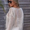 Scoop Neck Drop Shoulder Crochet Cover Up Without Bikini -Curated Swimwear 161456739191819a9d827e795066778e9015dd2cc6 thumbnail 405x552
