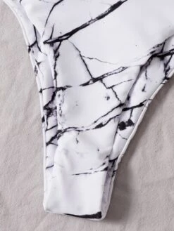 Marble Print Chain Linked Bikini Swimsuit -Curated Swimwear 16155160104503de6cc939d37341c8511a9de1f0fe thumbnail 405x552