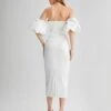 SHEIN Belle Off Shoulder Surplice Front Wedding Dress -Curated Swimwear 16172669417b362856901684ea3c705dd3a23ceddf thumbnail 405x552