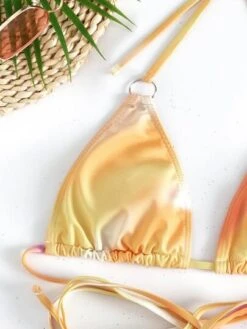 Ombre Ring Linked Triangle Thong Bikini Swimsuit -Curated Swimwear 1623393229b46dae6d78e5abd2c63fb0f2277f08c5 thumbnail 405x552