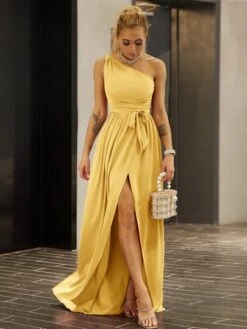 Joyfunear Twist Shoulder Belted Split Thigh Dress -Curated Swimwear 1626865907271fe0f42932eda540f69fb4ede6ff5b thumbnail 405x552