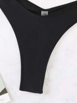 Mono Bikini Set Cut Out Push Up Bra Top & High Cut Bikini Bottom 2 Piece Swimsuit -Curated Swimwear 1640778285e5bd631bd2cc47c08241292be1863419 thumbnail 405x552