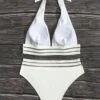 Contrast Mesh Halter Bikini Swimsuit -Curated Swimwear 1645406666b545b6a7901af345105b2d5bb190d9fc thumbnail 405x552