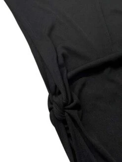 Bikinx Solid Knot Side Cover Up Dress -Curated Swimwear 1646276412b1443a60acdefa87bc49e1f448aa2a03 thumbnail 405x552