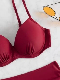 Mono Bikini Set Push Up Bikini & Tummy Control High Waisted Bottom 2 Piece Swimsuit -Curated Swimwear 1646284045c55d14cfc8c4cf41d8cb1812398f9b99 thumbnail 405x552