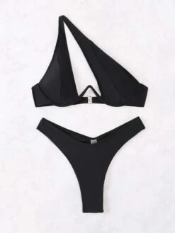 Mono Bikini Set Cut Out Push Up Bra Top & High Cut Bikini Bottom 2 Piece Swimsuit -Curated Swimwear 16474265311fd01c9e4b96a53a6afc95da00c4e43b thumbnail 405x552