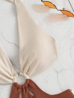 Colorblock Ring Linked Halter One Piece Swimsuit -Curated Swimwear 1648863050ef3485c80ca40cd97587ca989deaab4c thumbnail 405x552