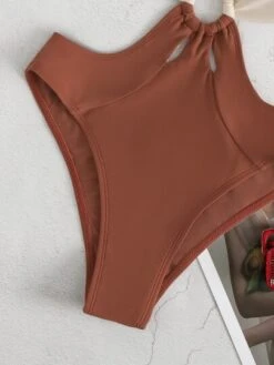 Colorblock Ring Linked Halter One Piece Swimsuit -Curated Swimwear 1648863051555392e65241093875956b39b0a309e3 thumbnail 405x552