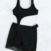 BOUDOIRCORE Cut Out O-ring One Piece Swimsuit & Beach Skirt -Curated Swimwear 164920905491280c2945e9cabc64111c40388cb3c0 thumbnail 405x552