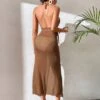Halter Neck Backless Tie Side Cover Up Without Bikini Panty -Curated Swimwear 16538861634d60f8a475d678868b95e258b5c28463 thumbnail 405x552