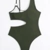Solid Cut-out Ring Linked One Piece Swimsuit -Curated Swimwear 166078534171527fa8ecc397edf0bb68d299e7aa8d thumbnail 405x552