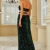 LOVE&LEMONADE Cut Out Back Split Thigh Sequin Tube Formal Gown -Curated Swimwear 16618429061b57469ce943ab356994ac1d1a652ca1 thumbnail 405x552