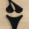 Textured One Shoulder Underwire Bikini Swimsuit -Curated Swimwear 1663830208e3d1944070350a5c7dac34746b52543b thumbnail 405x552