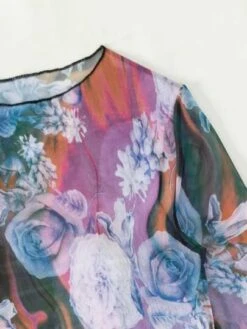 Floral Print Split Thigh Cover Up -Curated Swimwear 1669700503fdd84d15fee06d29b359af8cede63bf2 thumbnail 405x552