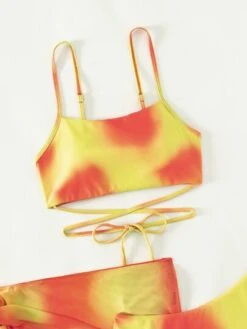 3pack Ombre Lace Up Bikini Swimsuit & Beach Skirt -Curated Swimwear 16720254723ed2f86d6f0d73ad84aebd7ca1becb76 thumbnail 405x552