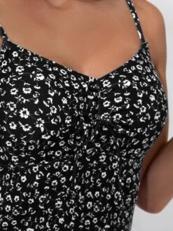 Ditsy Floral Print Ruched One Piece Swimsuit -Curated Swimwear 1673504557e412da93d0627eb98107d412baa472c2 thumbnail 405x552