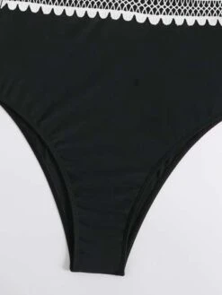 Contrast Trim One Piece Swimsuit -Curated Swimwear 16735911525f63d597f5c72f23cabc3bbf306f658c thumbnail 405x552