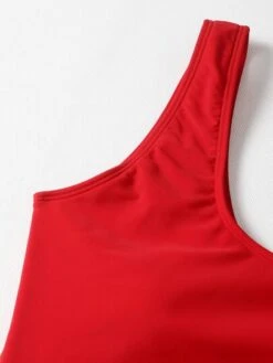 Plain Cut-out Ring Linked One Piece Swimsuit -Curated Swimwear 16760001994c405f8d22ca2aa8e50aa1ac5e2af574 thumbnail 405x552