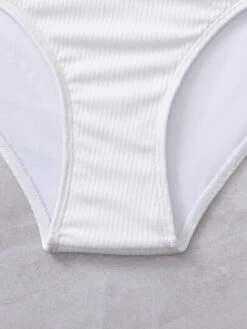 Ruffle Trim Tie Front Bikini Swimsuit -Curated Swimwear 167645088651554ec5250981f599eb09b2e4544d9c thumbnail 405x552