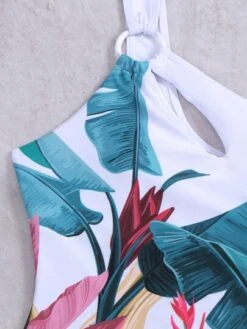 Tropical Print Ring Linked One Piece Swimsuit -Curated Swimwear 1676872369e87aeb6848146cf6096bd620ebc8d7cb thumbnail 405x552