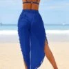 Tassel Trim Split Thigh Cover Up Pants -Curated Swimwear 167707581399db814bcdf7e7b6516d07cb62df9cdc thumbnail 405x552