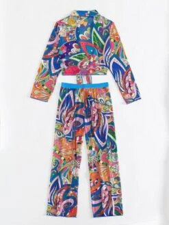 Allover Print Knot Front Cover Up Set -Curated Swimwear 1677462790b59e5ef7ebcb7eb1f3e8d63f71f4f2ef thumbnail 405x552