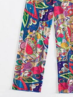 Allover Print Knot Front Cover Up Set -Curated Swimwear 16774627956599e9905604979d0655782b7a36cf11 thumbnail 405x552