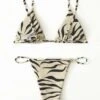 Zebra Stripe Bikini Set Triangle Bra & Cheeky 2 Piece Swimsuit -Curated Swimwear 1677721128037be1d1c43ddc1c5757c34734c5a816 thumbnail 405x552
