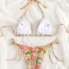 Floral Print Halter Triangle Bikini Swimsuit -Curated Swimwear 1678095207cd9cda8ffd02cebdc06234cb1251f8a5 thumbnail 405x552