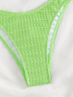 Textured Bikini Ring Linked Bandeau Bra & Bikini Bottom 2 Piece Bathing Suit -Curated Swimwear 1678258579e29628095547112346b7db1486546a21 thumbnail 405x552