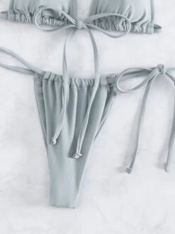 Knot Detail Halter Triangle Bikini Swimsuit -Curated Swimwear 1678767841aac52addb88e7cbc350a7110cd9f7760 thumbnail 405x552