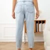 SHEIN Maternity Wideband Waist Ripped Frayed Jeans -Curated Swimwear 167927555936589bfe284ca05ce939abbf32c49db9 thumbnail 405x552