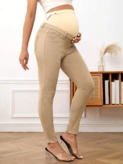 SHEIN Maternity Wideband Waist Skinny Jeans -Curated Swimwear 167945432683ece0810745918c11d02b755b955d3c thumbnail 405x552