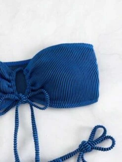 Solid Bandeau Tie Side Bikini Swimsuit -Curated Swimwear 1679882685bfb78ca65d2ece9f3164c252ad942ac6 thumbnail 405x552