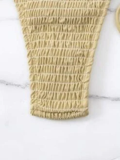 Plain Halter Triangle Bikini Swimsuit With Cover Up Set -Curated Swimwear 16798832954cb12d848e28d039da4ddedf03d39172 thumbnail 405x552