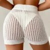 Hollow Out Cover Up Shorts -Curated Swimwear 1679889810c2588c7e91a24b8012ec3a98c1e4b24b thumbnail 405x552