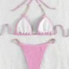Chain Linked Halter Triangle Bikini Swimsuit -Curated Swimwear 16798903049b979de45e2805248f81b4f891aa556a thumbnail 405x552
