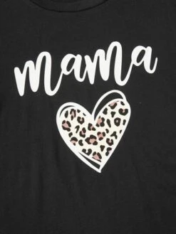 SHEIN Maternity 1pc Heart & Letter Graphic Nursing Tee -Curated Swimwear 1679919503dca66447f2ab9d9002813cef39faeae2 thumbnail 405x552