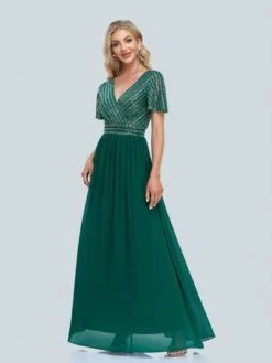 Contrast Sequin Formal Dress -Curated Swimwear 1680005451164103b2d98c58affc5ab9e61f176ff2 thumbnail 405x552