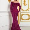 Off Shoulder Mermaid Hem Sequin Formal Dress -Curated Swimwear 168006323532ab5f6bd69f5c2baa4f1082fcdd3f0b thumbnail 405x552