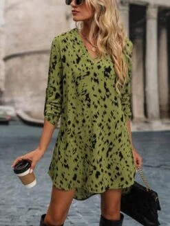 SHEIN Clasi Allover Print Roll Up Sleeve Dress -Curated Swimwear 1680159567021fc71d0dd129b78faf41a2db228754 thumbnail 405x552