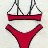 Contrast Binding Triangle Bikini Swimsuit -Curated Swimwear 168092483854239077cf77d32ef0a5f215324c73b9 thumbnail 405x552