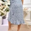 SHEIN Maternity Ditsy Floral Print Ruffle Trim Tie Side Wrap Skirt -Curated Swimwear 1681093627d6c1c0878f78ced3fd64e89e62facbc3 thumbnail 405x552