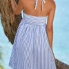 SHEIN Maternity Striped Print Tie Backless Halter Dress -Curated Swimwear 1681109475276964f4511e6717dd6f179bc40a1c76 thumbnail 405x552